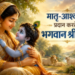 मातृ-आश्वासन प्रदान करते हैं कृष्ण।